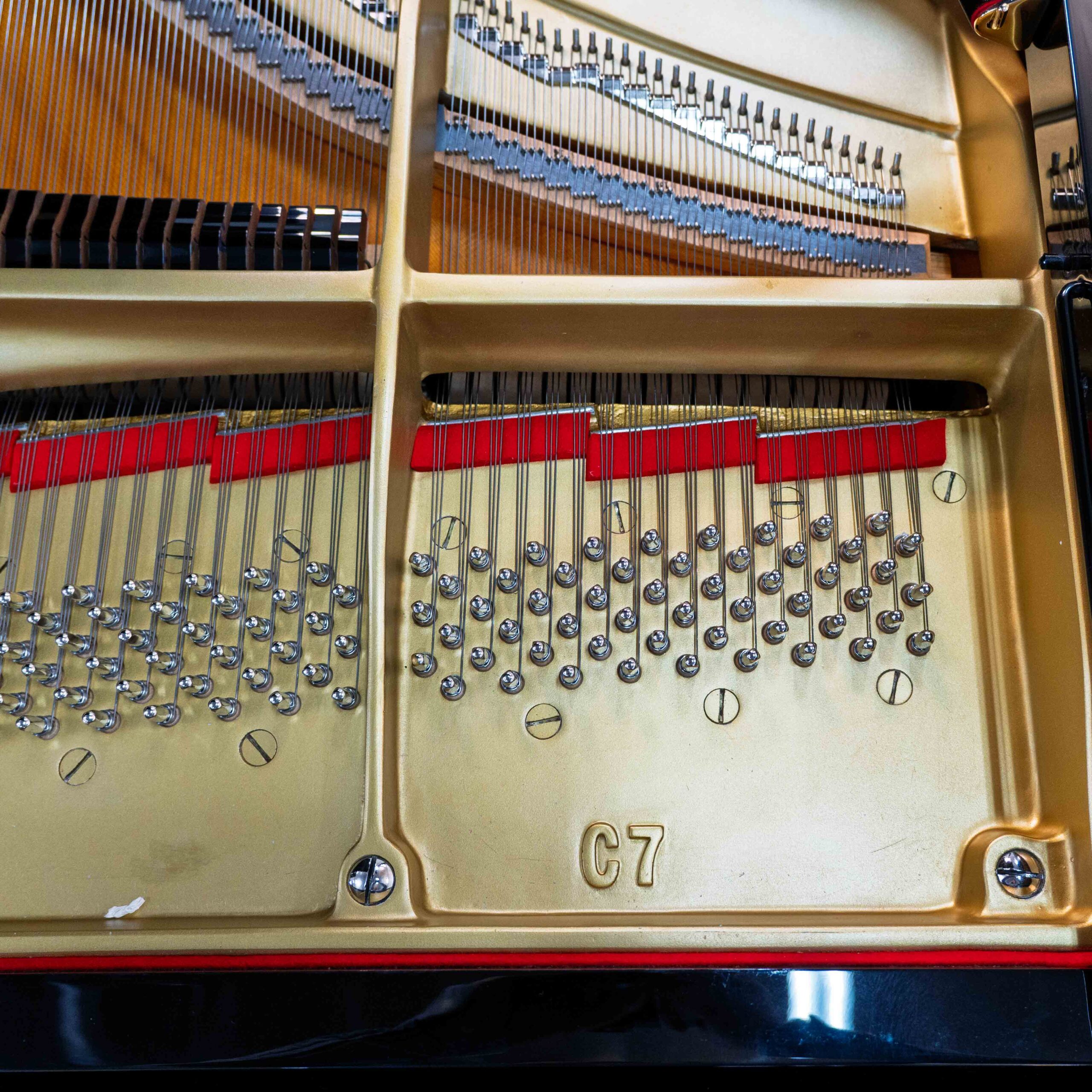 Yamaha C7 Conservatory Grand Piano Black Polish - Image 6