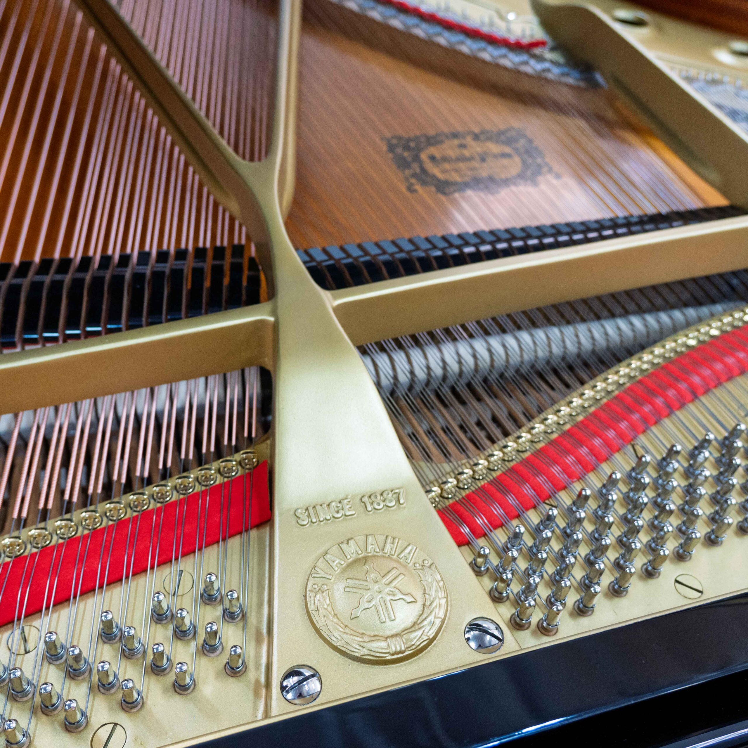 Yamaha C7 Conservatory Grand Piano Black Polish - Image 7