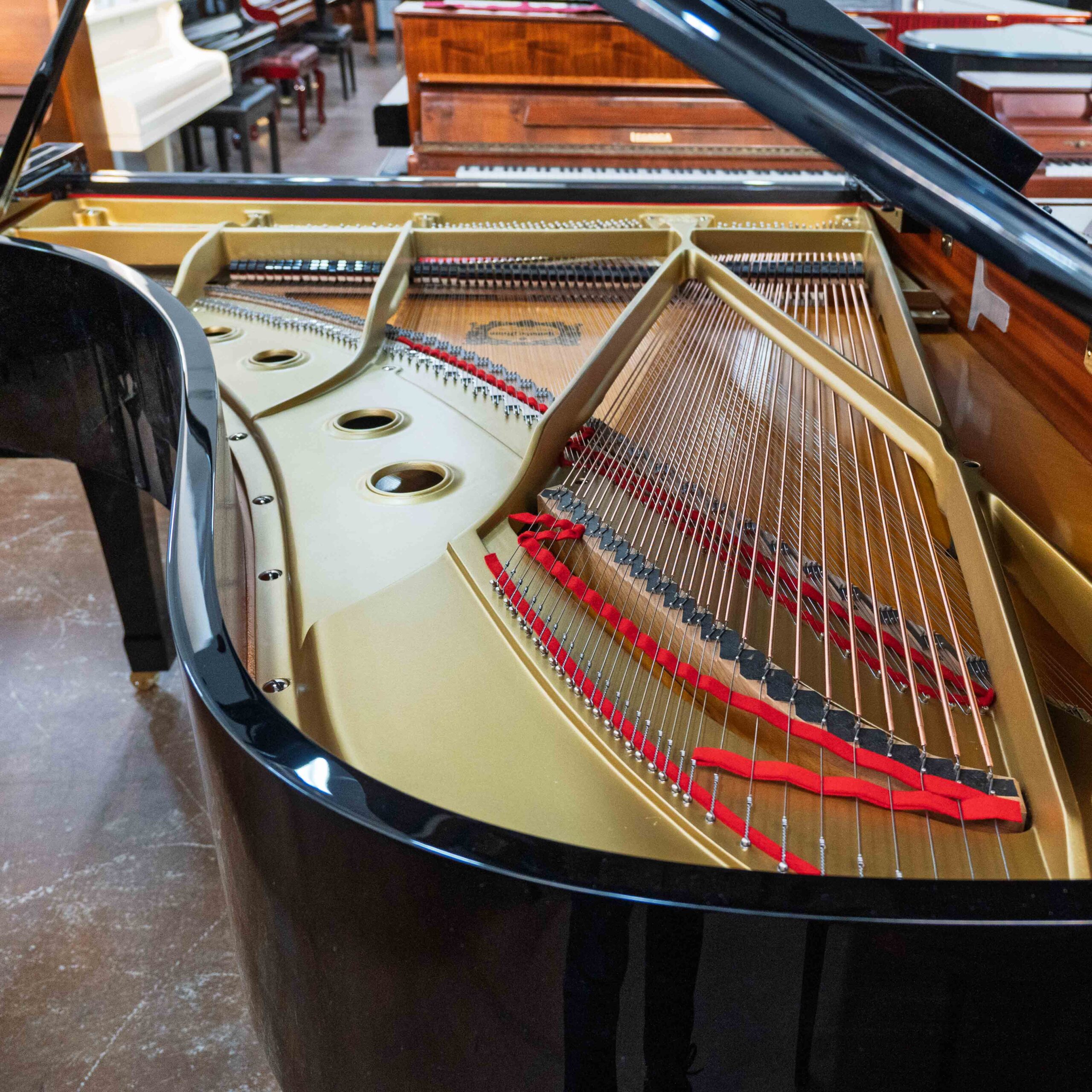 Yamaha C7 Conservatory Grand Piano Black Polish - Image 9