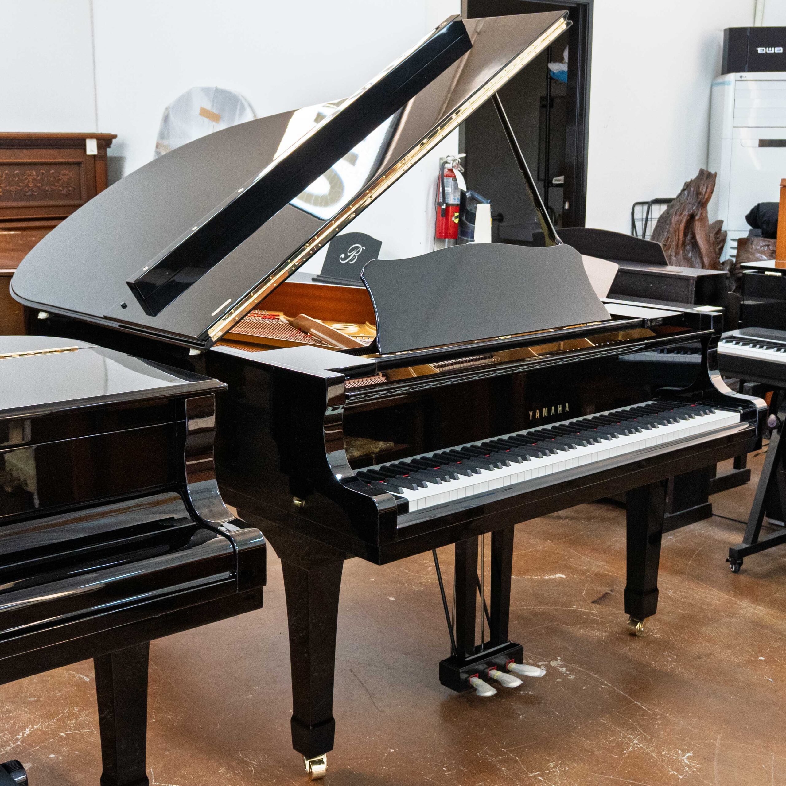 Yamaha C3 Conservatory Grand Piano Black Polish - Image 3