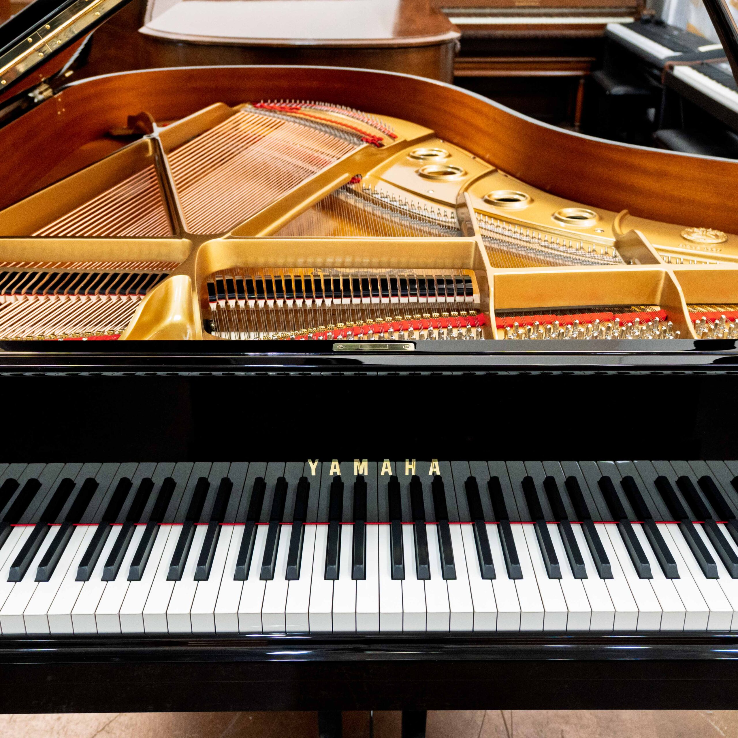 Yamaha C3 Conservatory Grand Piano Black Polish - Image 2