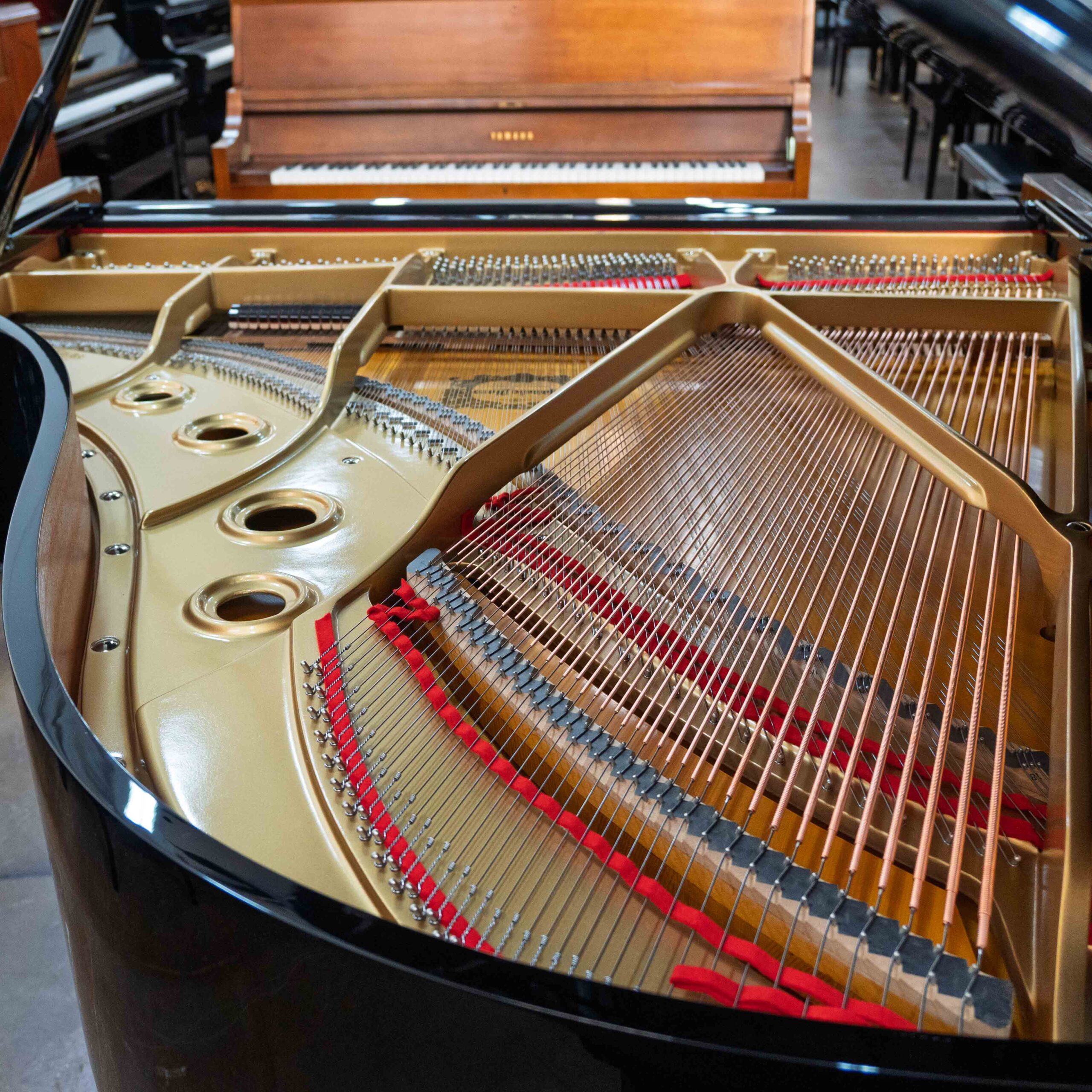 Yamaha C3 Conservatory Grand Piano Black Polish - Image 7